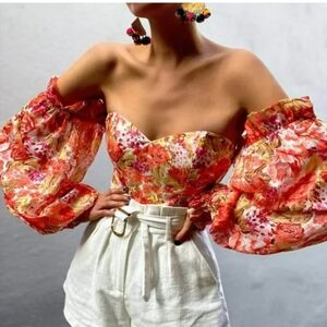 Adorable off the shoulder top